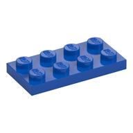 Plate 2 × 4 Blue