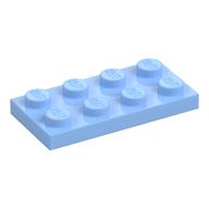 Plate 2 × 4 Bright Light Blue