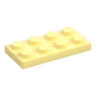 Plate 2 × 4 Bright Light Yellow