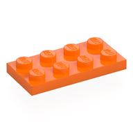 Platte 2 × 4 Orange