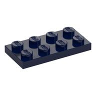 Platte 2 × 4 Dunkelblau