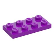 Platte 2 × 4 Light Purple