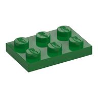 Platte 2 × 3 Grün