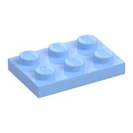 Plate 2 × 3 Bright Light Blue