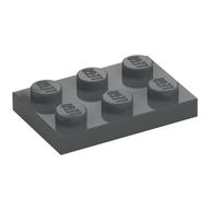 Platte 2 × 3 Dunkelblaugrau