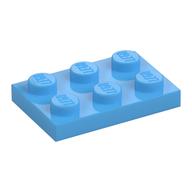 Plate 2 × 3 Medium Blue