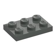 Plate 2 × 3 Dark Gray