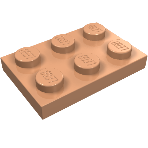 Plate 2 × 3 Nougat