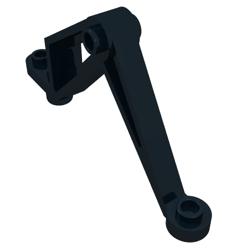 Support Leg Small [Insectoids] Black