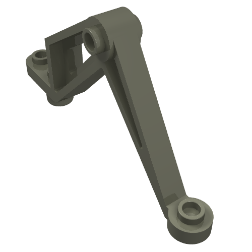 Support Leg Small [Insectoids] in Dark Gray