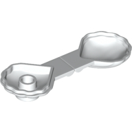 Animal, Clam [Type 1 - Continuous Scalloped Inner Lip] Weiß
