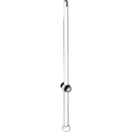 Bar 16L with Open Stud, Towball, and Slit [aka Windsurfer Mast] Weiß