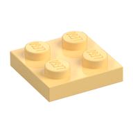 Platte 2 × 2 Hellgelb