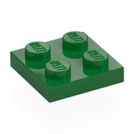 Platte 2 × 2 Grün