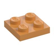 Platte 2 × 2 Earth Orange