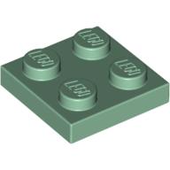Plate 2 × 2 Sand Green