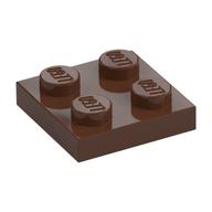 Plate 2 × 2 Brown