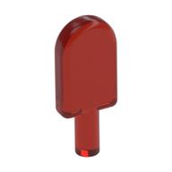 Food Popsicle / Lollipop Trans-Red