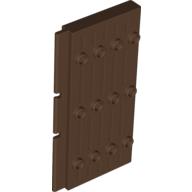 Door 1 × 5 × 7 1/2 Stockade Braun