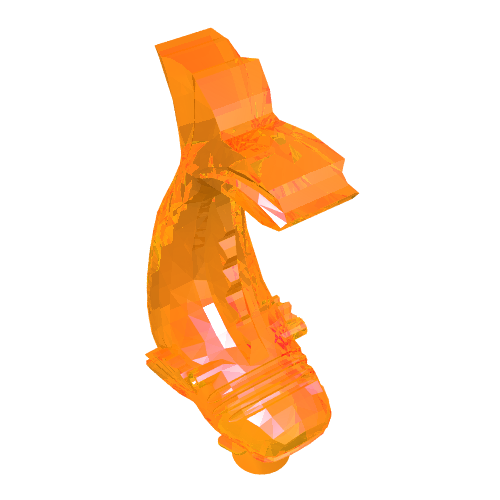 Animal, Fish, Ornamental Trans-Orange