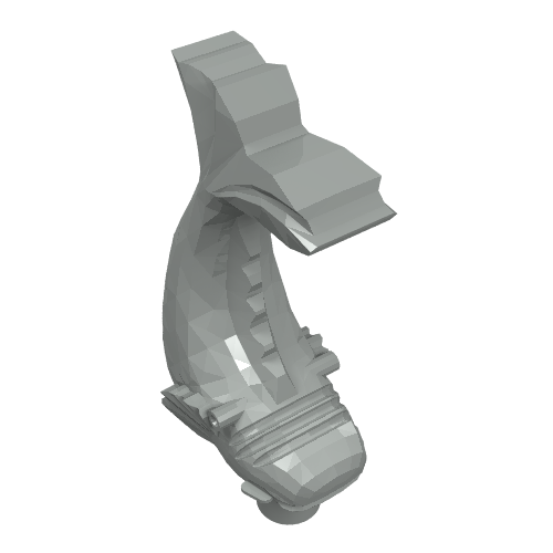 Animal, Fish, Ornamental Light Gray