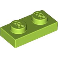Plate 1 × 2 Lime