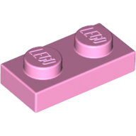 Plate 1 × 2 Bright Pink