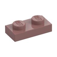Plate 1 × 2 Sand Red