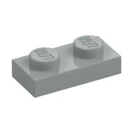 Plate 1 × 2 Light Gray