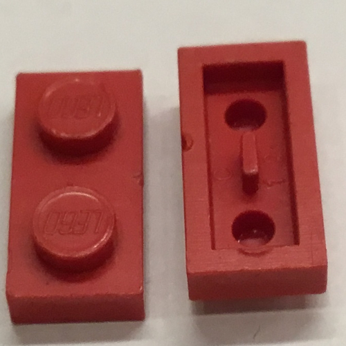 Plate 1 × 2 [Old Style Bottom] Rot