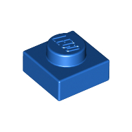 Plate 1 × 1 Blue
