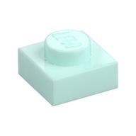 Plate 1 × 1 Light Aqua