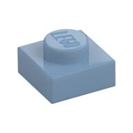 Plate 1 × 1 Sand Blue