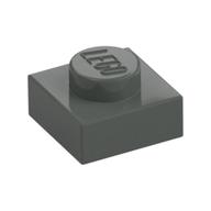 Plate 1 × 1 Dark Gray