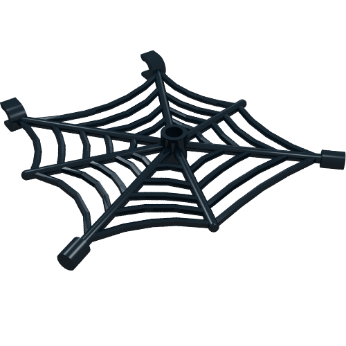 Insect Accessory, Spider Web Black