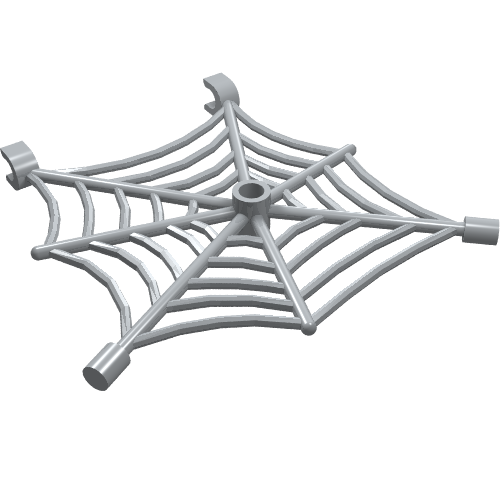 Insect Accessory, Spider Web Hellblaugrau