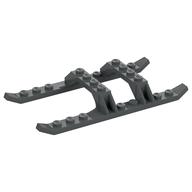Helicopter Skid Rails 12 × 6 Dark Bluish Gray