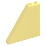 Brick Sloped 55° 1 × 6 × 5 Bright Light Yellow