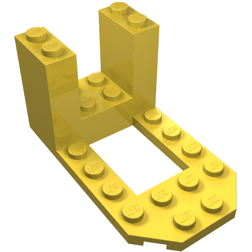 Cockpit 7 × 4 × 3 in Yellow