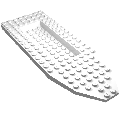 Boat Deck 22 × 8 × 2 1/3 White