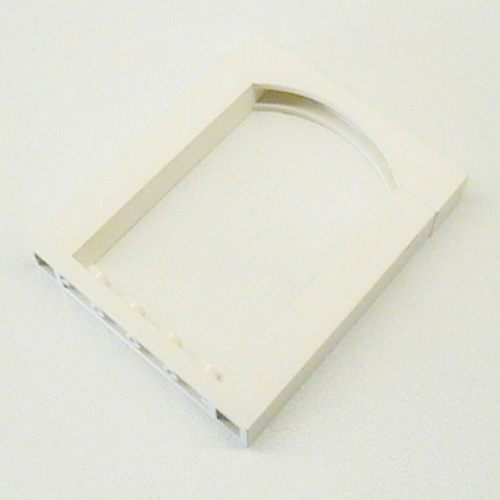 Stein Bogen 1 × 6 × 6 Weiß