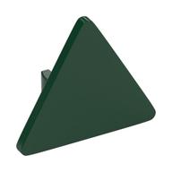 Road Sign Clip-on 2.2 × 2.667 Triangular Dark Green