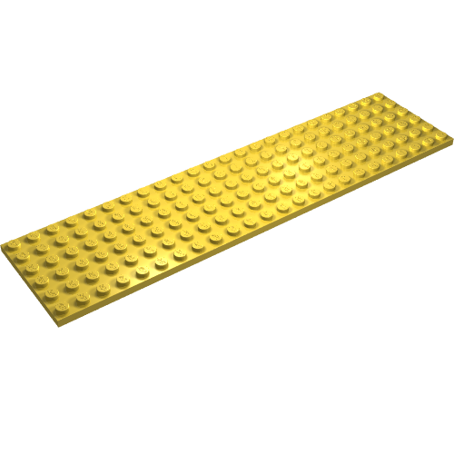 Platte 6 × 24 Gelb