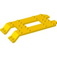 Vehicle Base, Trailer 6 × 12 × 1 1/3 Yellow