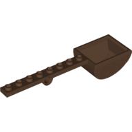 Launcher, with 1 × 8 Plate with Pin Hole and Bucket (Catapult) Braun