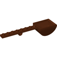 Launcher, with 1 × 8 Plate with Pin Hole and Bucket (Catapult)