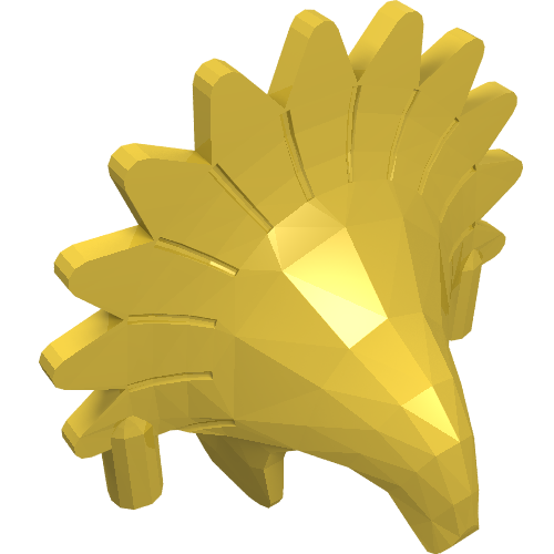 Headdress Jungle Yellow