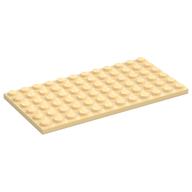 Platte 6 × 12 Beige