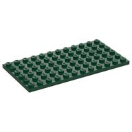 Plate 6 × 12 Dark Green