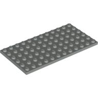 Plate 6 × 12 Light Gray